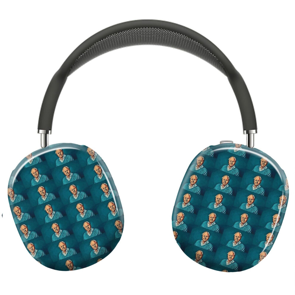 (The Legend David Attenborough _3638) Protective Cover For Airpods Max Headphones Aesthetic Print Snap On Cases 8841579125747