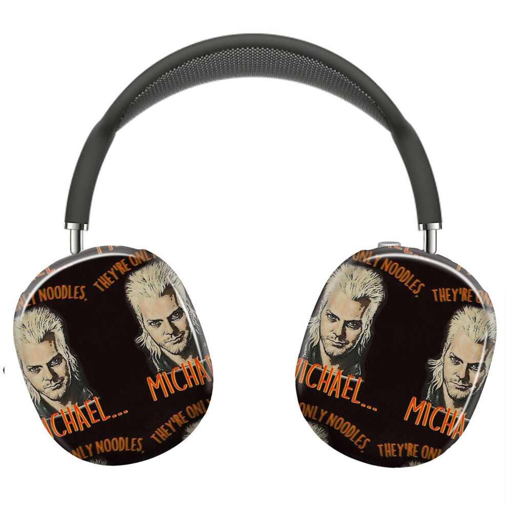 (The Lost Noodles_6615) Protective Cover For Airpods Max Headphones Aesthetic Print Snap On Cases 8841579125617