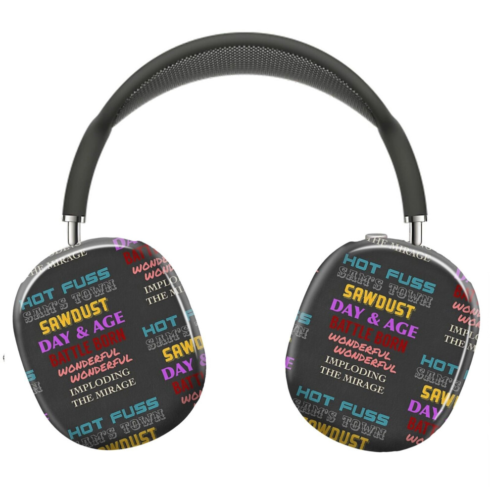 (The Killers Discography_10244) Protective Cover For Airpods Max Headphones Aesthetic Print Snap On Cases 8841579125822