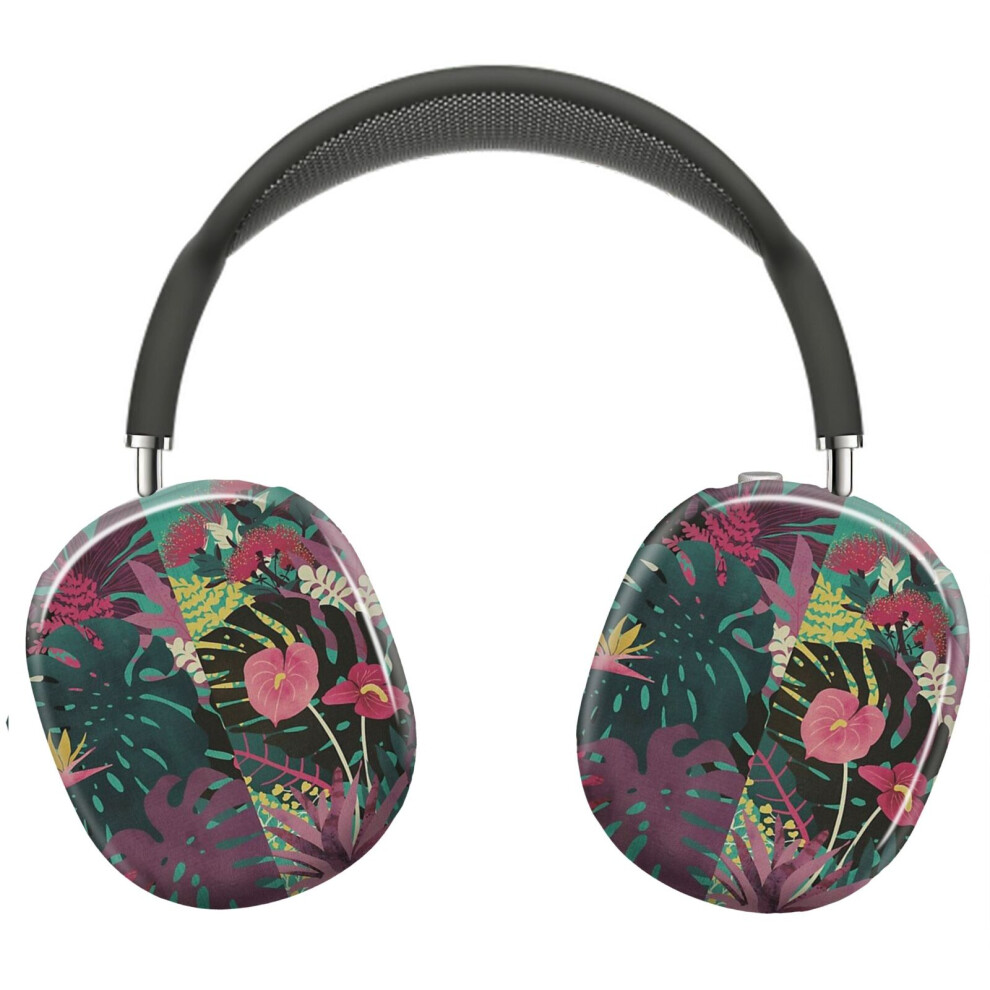 (Tropical Tendencies_4035) Protective Cover For Airpods Max Headphones Aesthetic Print Snap On Cases 8841579127024