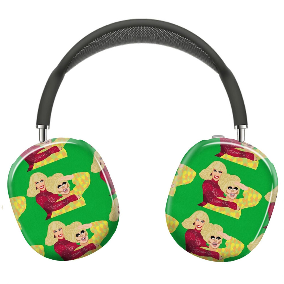 (Trixie And Katya_5719) Protective Cover For Airpods Max Headphones Aesthetic Print Snap On Cases 8841579127130