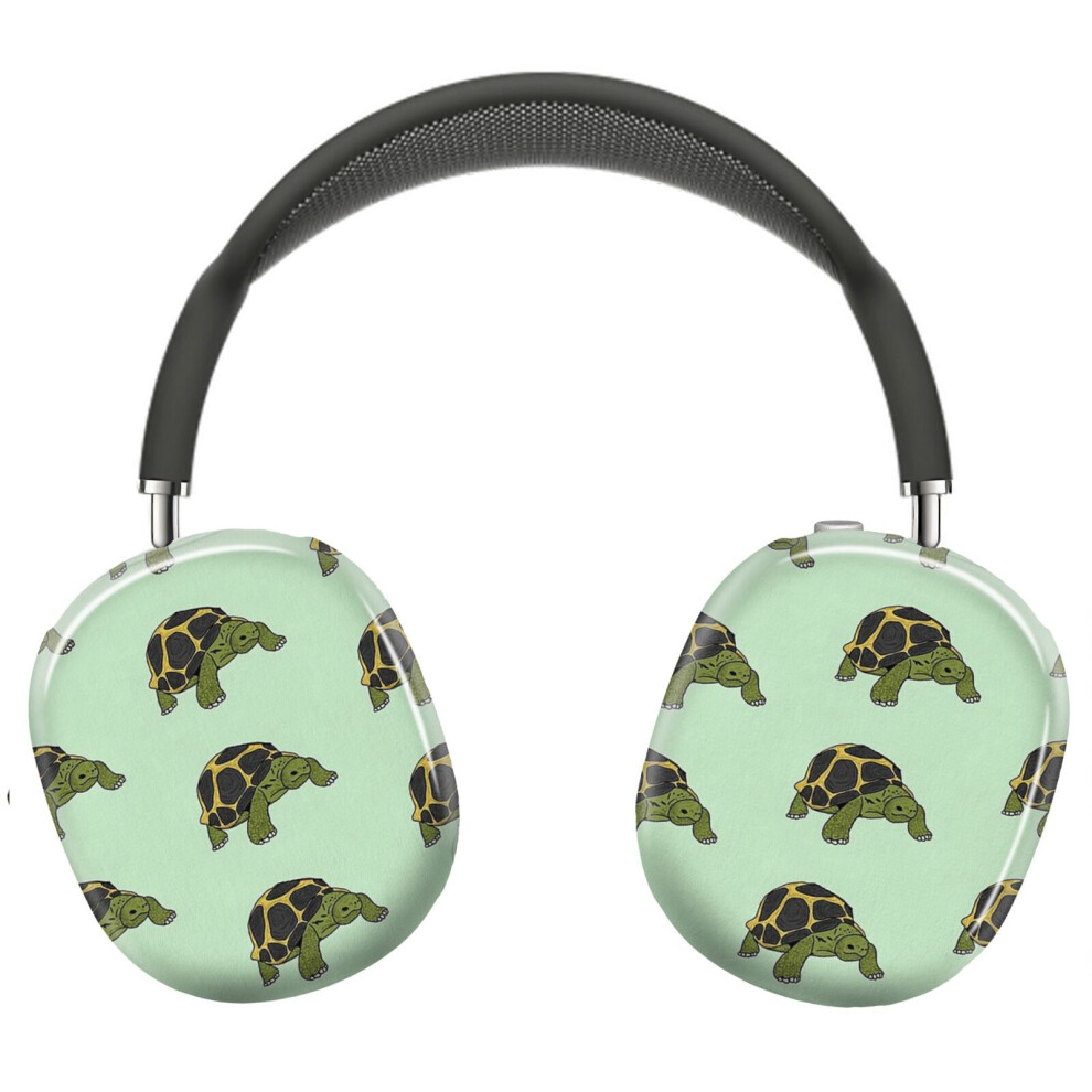 (Tortoise_8512) Protective Cover For Airpods Max Headphones Aesthetic Print Snap On Cases 8841579126959