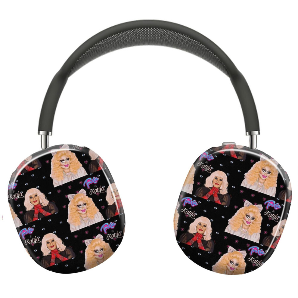 (Trixie And Katya Digital Painting_10773) Protective Cover For Airpods Max Headphones Aesthetic Print Snap On Cases 8841579127147