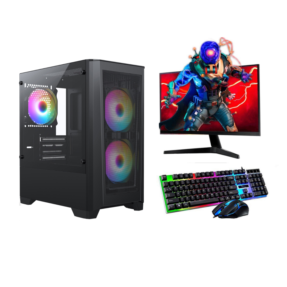 Fcs Gaming Pc Computer Bundle Intel Core I5-4570 16Gb 1Tb Win 11 2Gb Gt730 5060908882288
