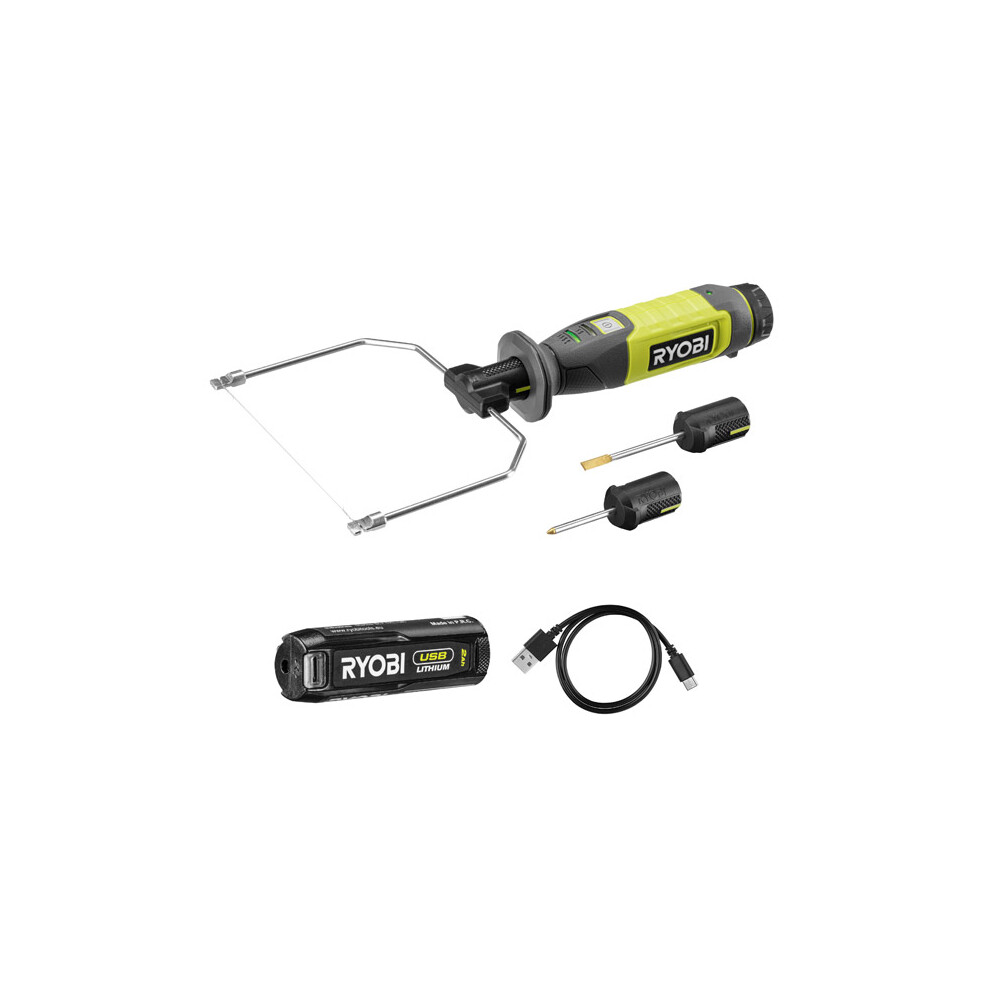 Ryobi USB Lithium Hot Cutter Kit (1 x 2.0Ah) 4V - RHC4-120G