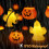 Halloween Pumpkin Ghost String Lights,3 Metres 20 Led-2 Modes 2