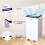 Alivio 200W 10L/Day Dehumidifier for Moisture Control 6