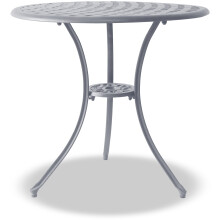 Centurion Supports OSHOWA Grey Garden & Patio Cast Aluminium Bistro Table