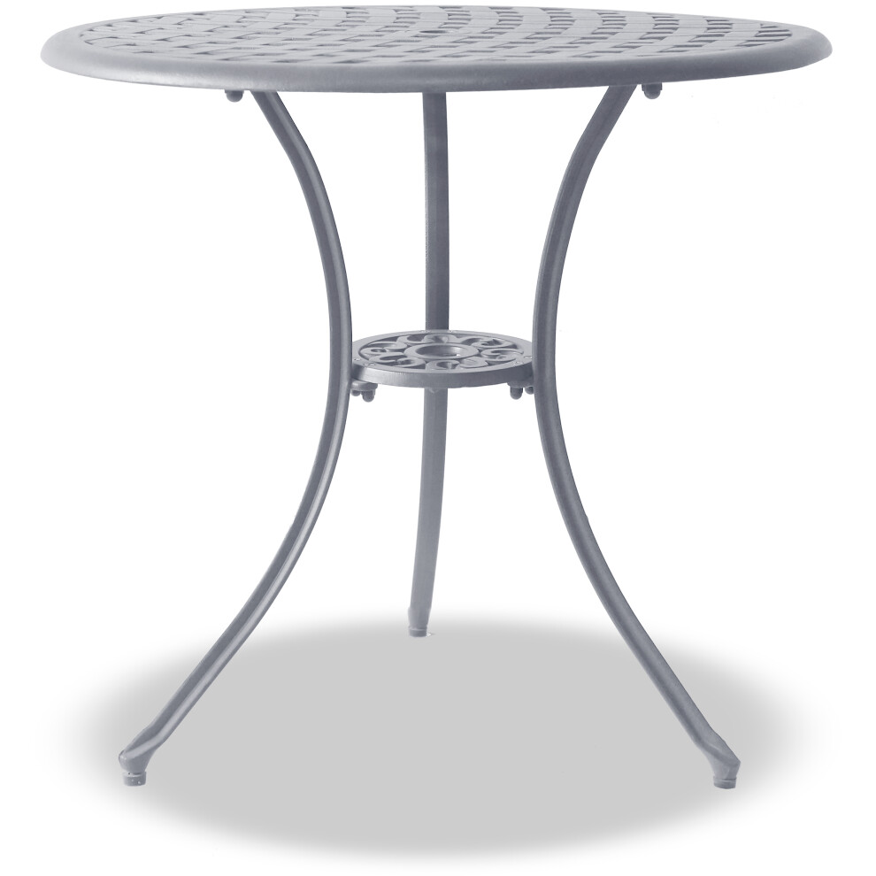 Centurion Supports Oshowa Grey Garden & Patio Cast Aluminium Bistro Table