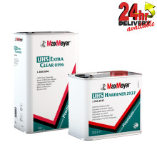 MAX MEYER 0396 2K UHS EXTRA CLEAR PREMIUM AIR DRY CLEARCOAT LACQUER KIT 7.5L