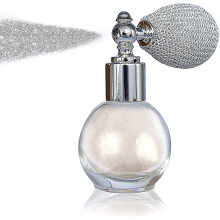 (01 White) Glitter Powder Spray,highlighter Powder Spray Face Glitter Powder For Hair,face,body Cosmetics