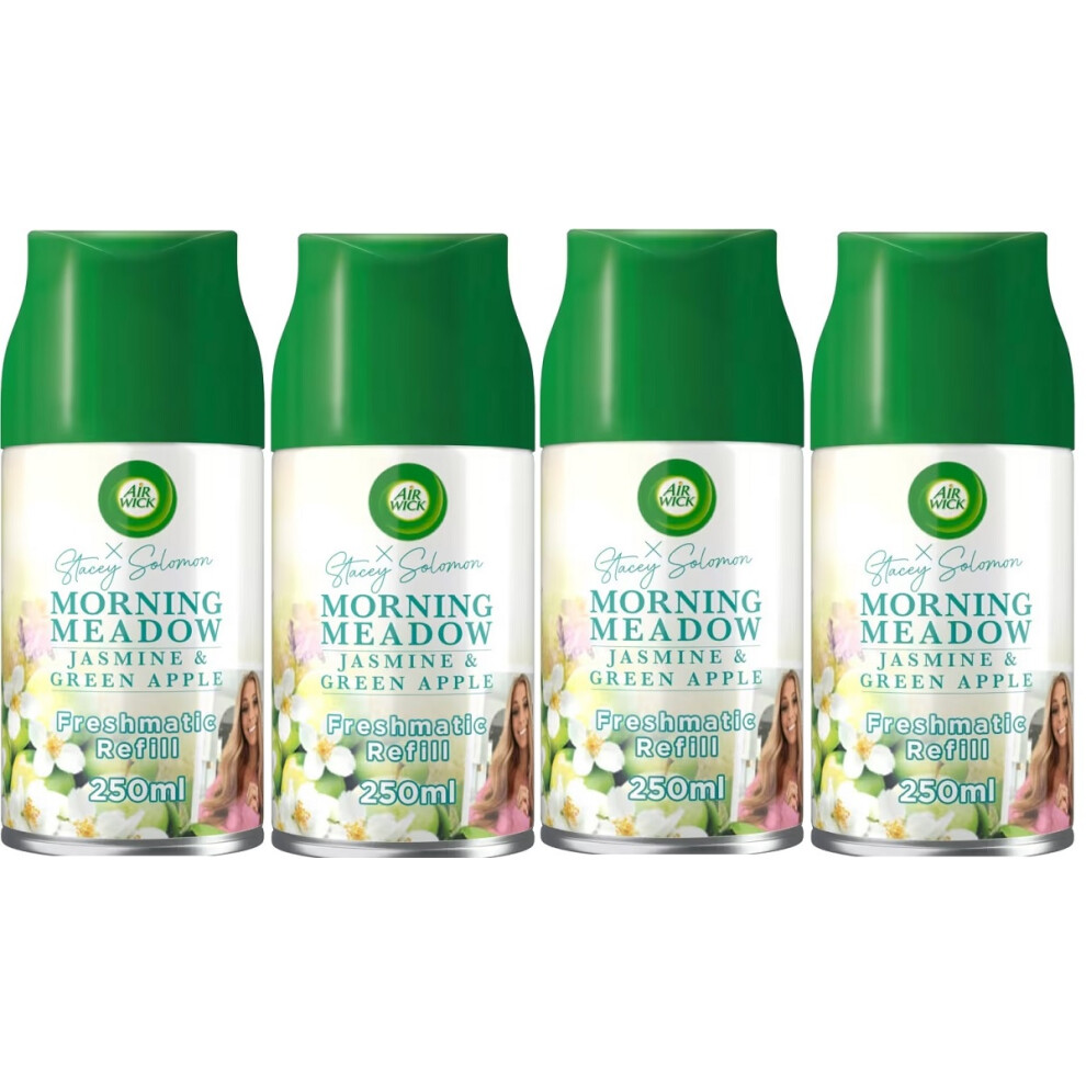 4 x Air Wick Freshmatic Automatic Spray Refill 250ml - Morning Meadow