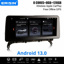 Erisin 12.3" IPS 8-Core Android 13 DAB+ Car Stereo For BMW X3 F25 X4 F26 NBT Satnav CarPlay 8GB+128GB WiFi Android AUTO 4G DSP