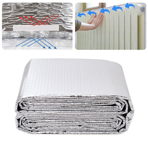 Living And Home Radiator Heat Reflective Bubble Insulation Foil 5m x 0.6m 2