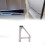PS5 Triangle Stand - Horizontal Positioning, Fixed Heat-Dissipation Support, Anti-Slip, Lightweight Transparent Plastic 9