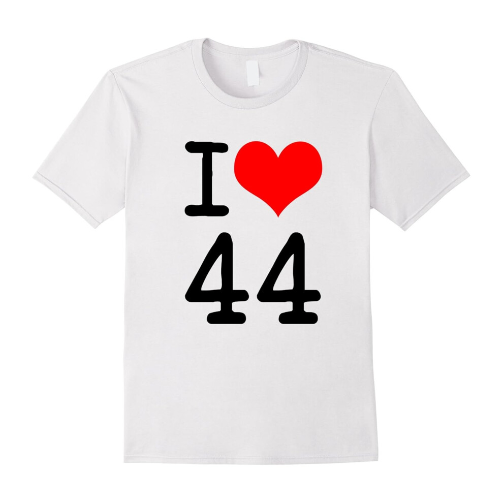 (S) I Love 44 T Shirt â Barack Obama Political Father's Dayothing-Father's Day