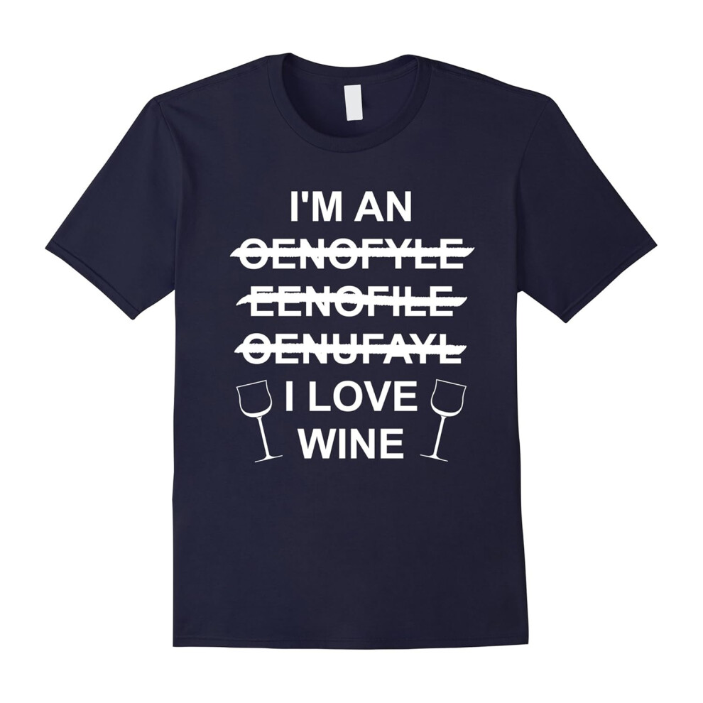 (S) I Love Wine TShirt For Oenophiles-Father's Day