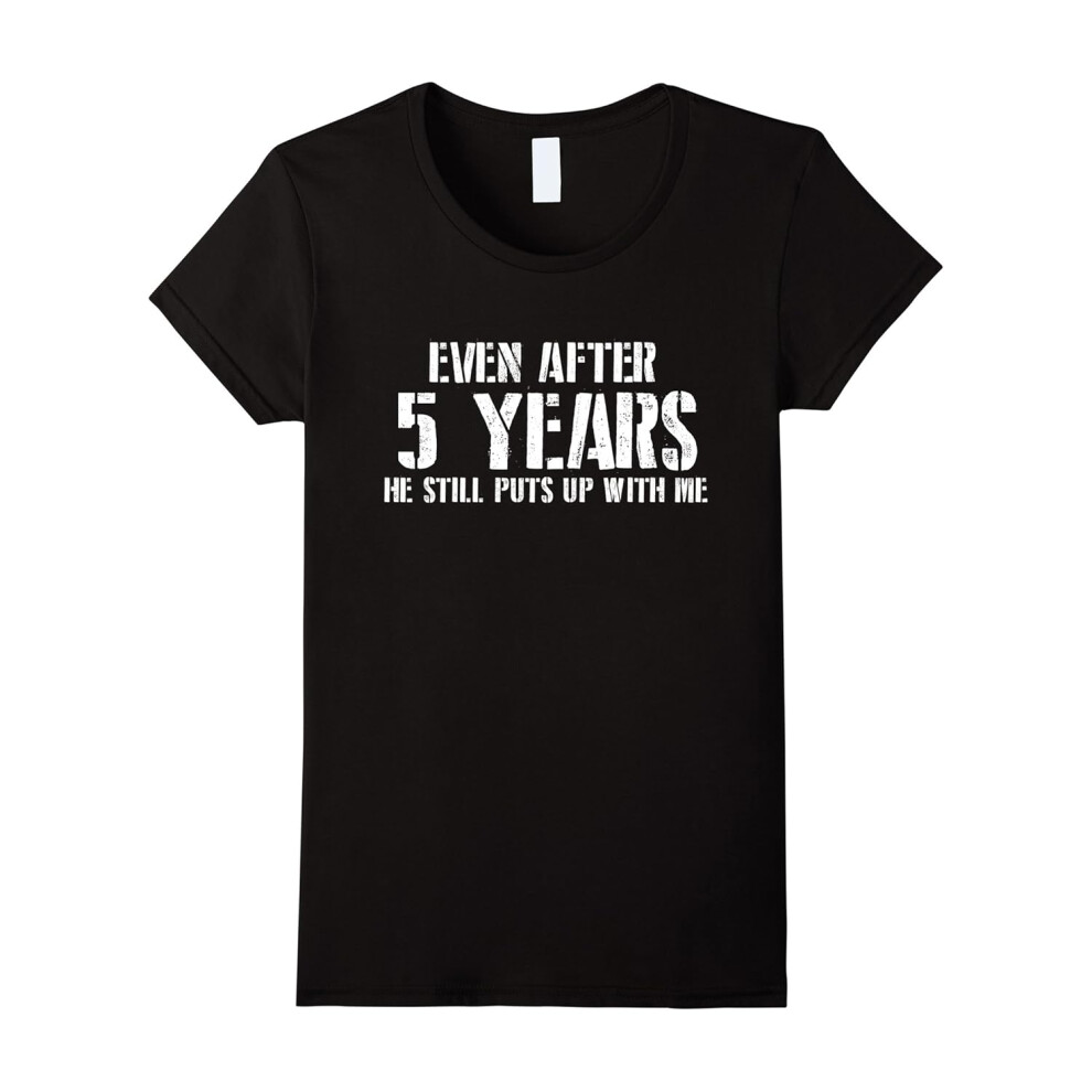 (XXL) Women's 5 Years Anniversary Gifts â Funny Anniversary Gifts For Her-Father's Day