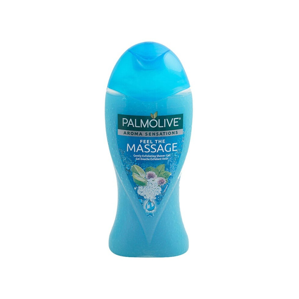 Palmolive Feel The Massage Gentle Exfoliating Shower Gel Blue 250ml |Relaxes Body |Soothes Skin |Gentle Cleanser Scrubbing Action |Body Wash-image-OPC-PFGNHRS-NEW