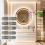 80cm Round Lighted Bathroom Mirror with Bluetooth Speaker Dimmable 9