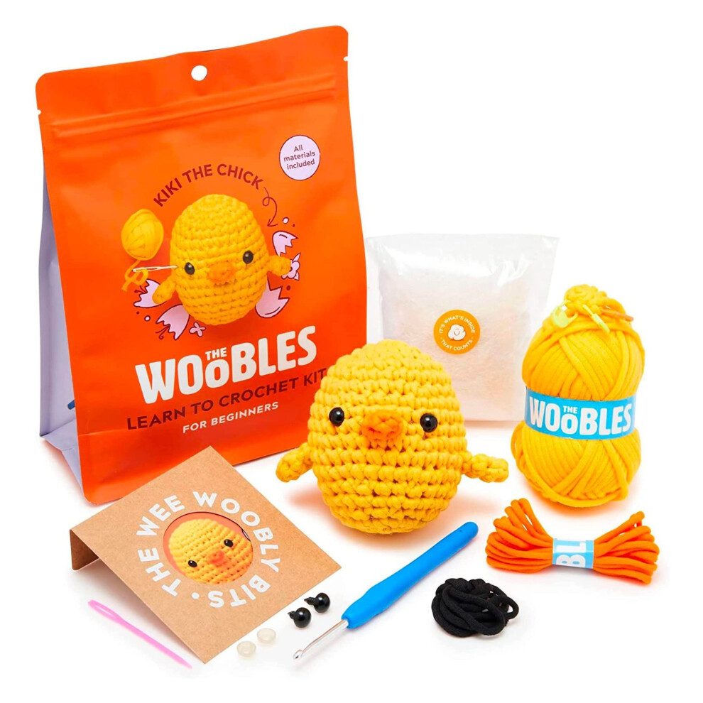 (Chicken) Crochet Kit For Beginners Diy Crochet Stuffed Animal Kit Beginner Crochet Kit