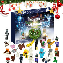 2025 2026 Christmas Minecraft Figures 24 Days Countdown Advent Calendar Toys Surprise Xmas Gifts