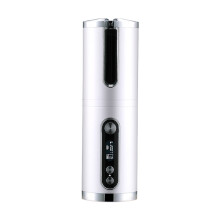 (Blanc) Fer à friser automatique sans fil – batterie rechargeable, céramique – professionnel, charge USB