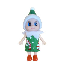 (Green) Christmas On-The-Shelf Naughty-Elf Doll Toddler Baby Kids Xmas Toys Gifts Elf