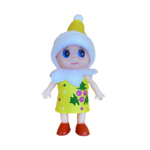 (Yellow) Christmas On-The-Shelf Naughty-Elf Doll Toddler Baby Kids Xmas Toys Gifts Elf