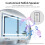 1200x600mm Rectangular Lighted Bathroom Mirror Bluetooth Speaker 9
