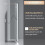 1200x600mm Rectangular Lighted Bathroom Mirror Bluetooth Speaker 10