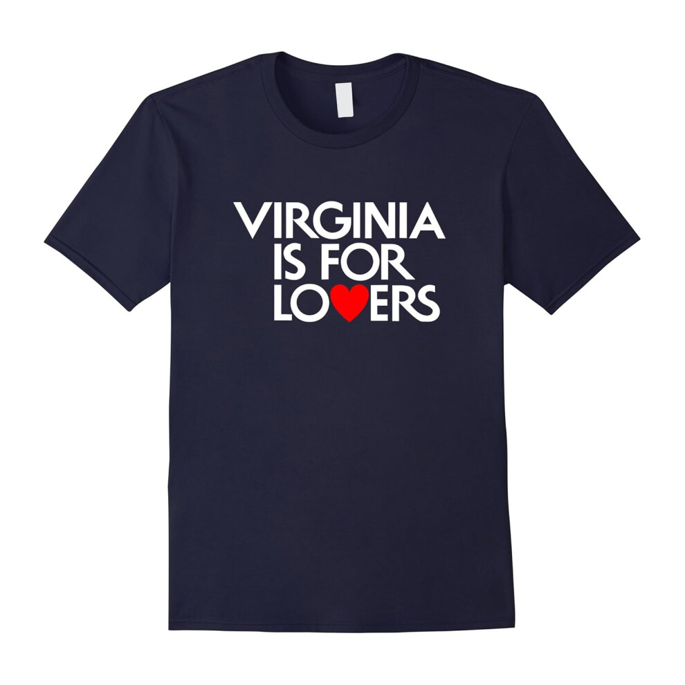 (L) Virginia Is For Lovers T-shirt-Father's Day