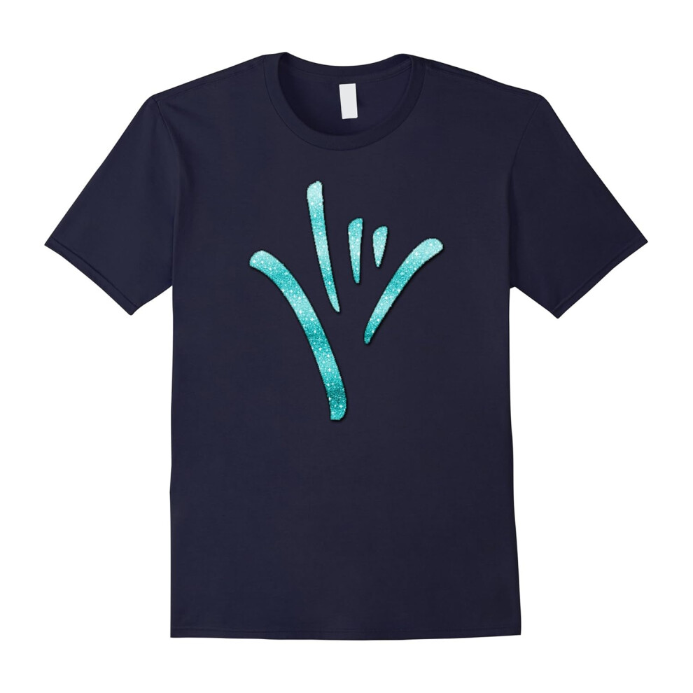 (XXXL) American Sign Language I love you T shirt â turquoise-Father's Day