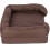 Bunty (Brown, Small) Washable Cover Cosy Dog Bed Super Thick Padding 5