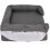 Bunty (Grey, Medium) Washable Cover Cosy Dog Bed Super Thick Padding 4