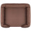 Bunty (Brown, Medium) Washable Cover Cosy Dog Bed Super Thick Padding 6