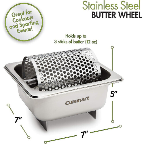 Cbw-201 Butter Wheel  Less Steel 1