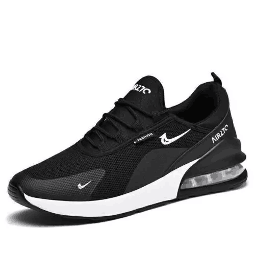 (Black, EU 40 / UK 6) Mens Casual Sports Athletic Running Shoes Sneakers