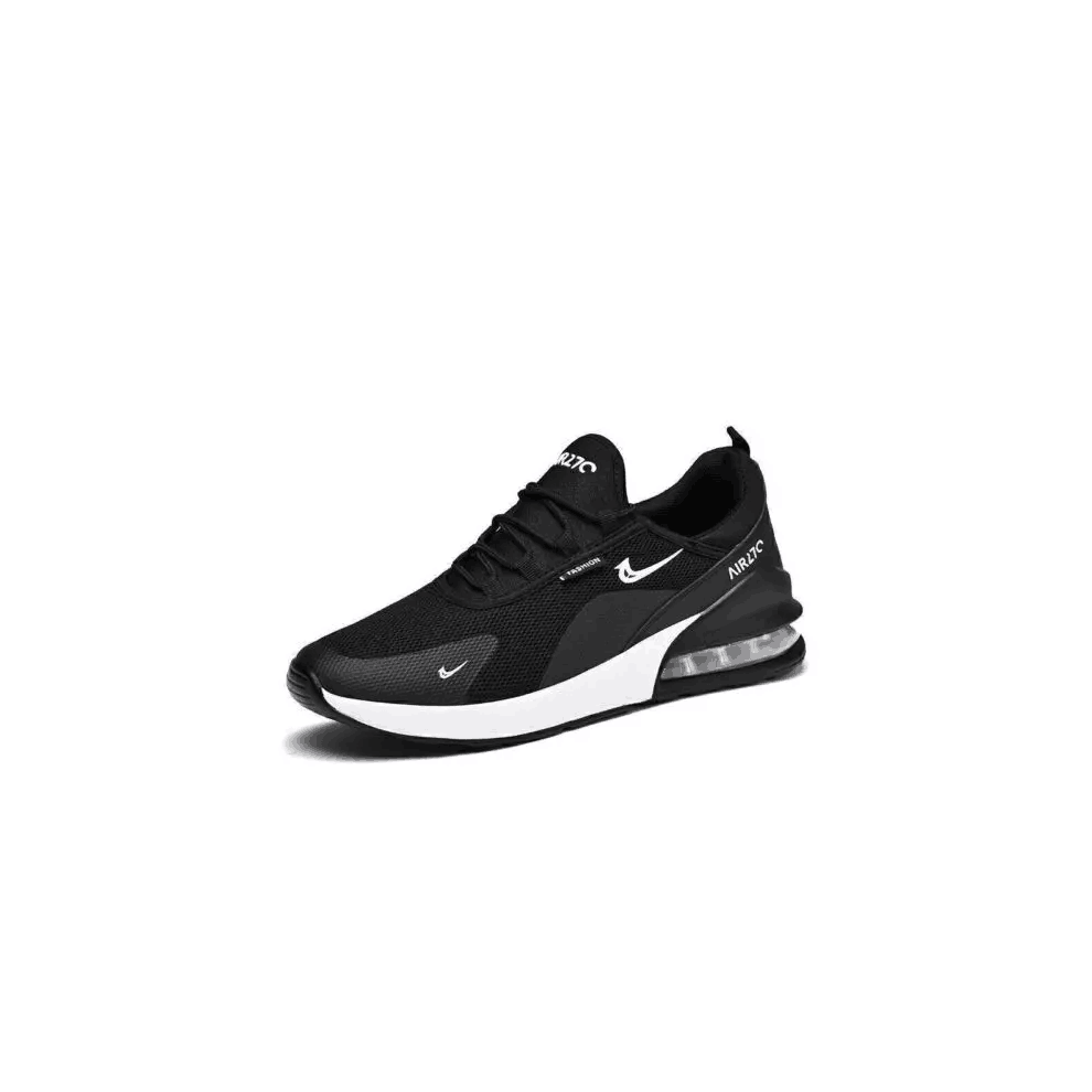 (Black, EU 43 / UK 8.5) Mens Casual Sports Athletic Running Shoes Sneakers