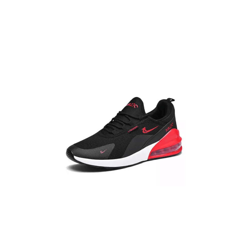 (Red, EU 42 / UK 7.5) Mens Casual Sports Athletic Running Shoes Sneakers