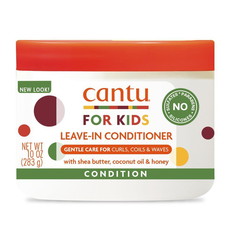 Cantu Care For Kids Leave-In Conditioner 10Oz Jar (2 Pack)