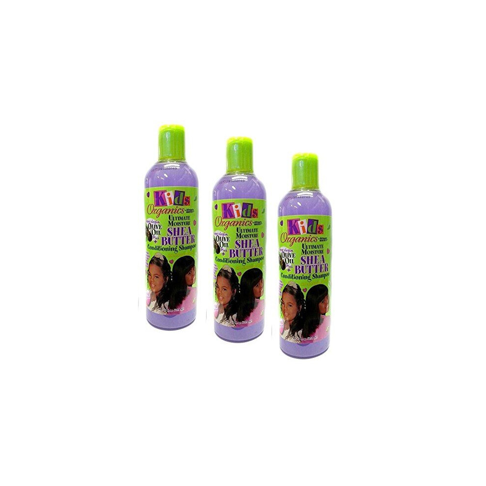 Africa Best Kids Shea Butter Conditioning Shampoo 355Ml (Set Of 3)