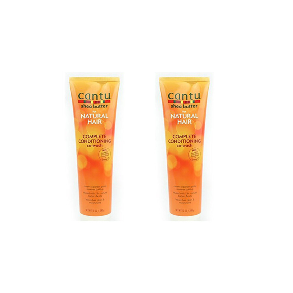 Cantu Natural Hair Complete Conditioning Co-Wash 10Oz (Set Of 2)