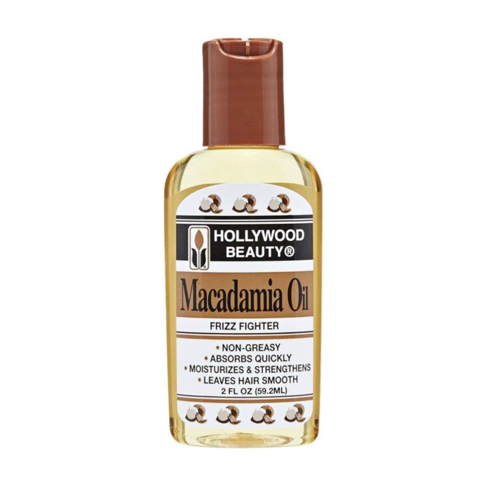 Hollywood Beauty Macadamia Oil 2Oz