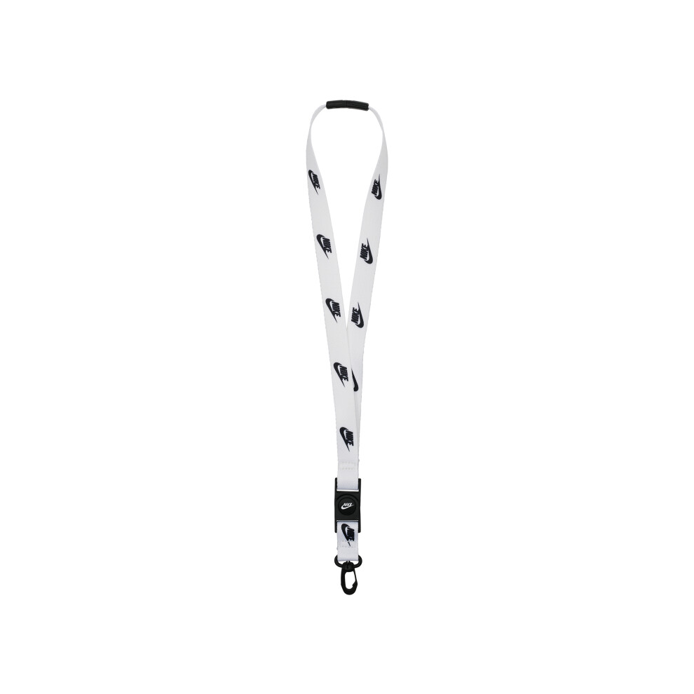 Nike Club Standard Lanyard White Black White