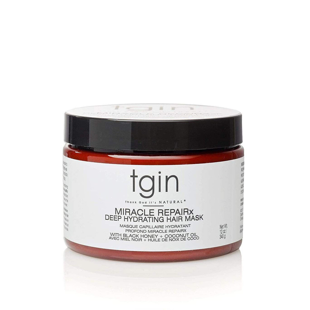 Tgin Miracle Repairx Deep Hydrating Hair Masque 12 Oz