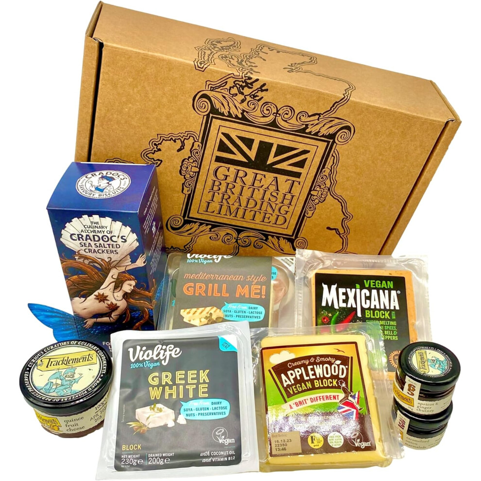 Plant Based Vegan Cheese Hamper by Great British Trading