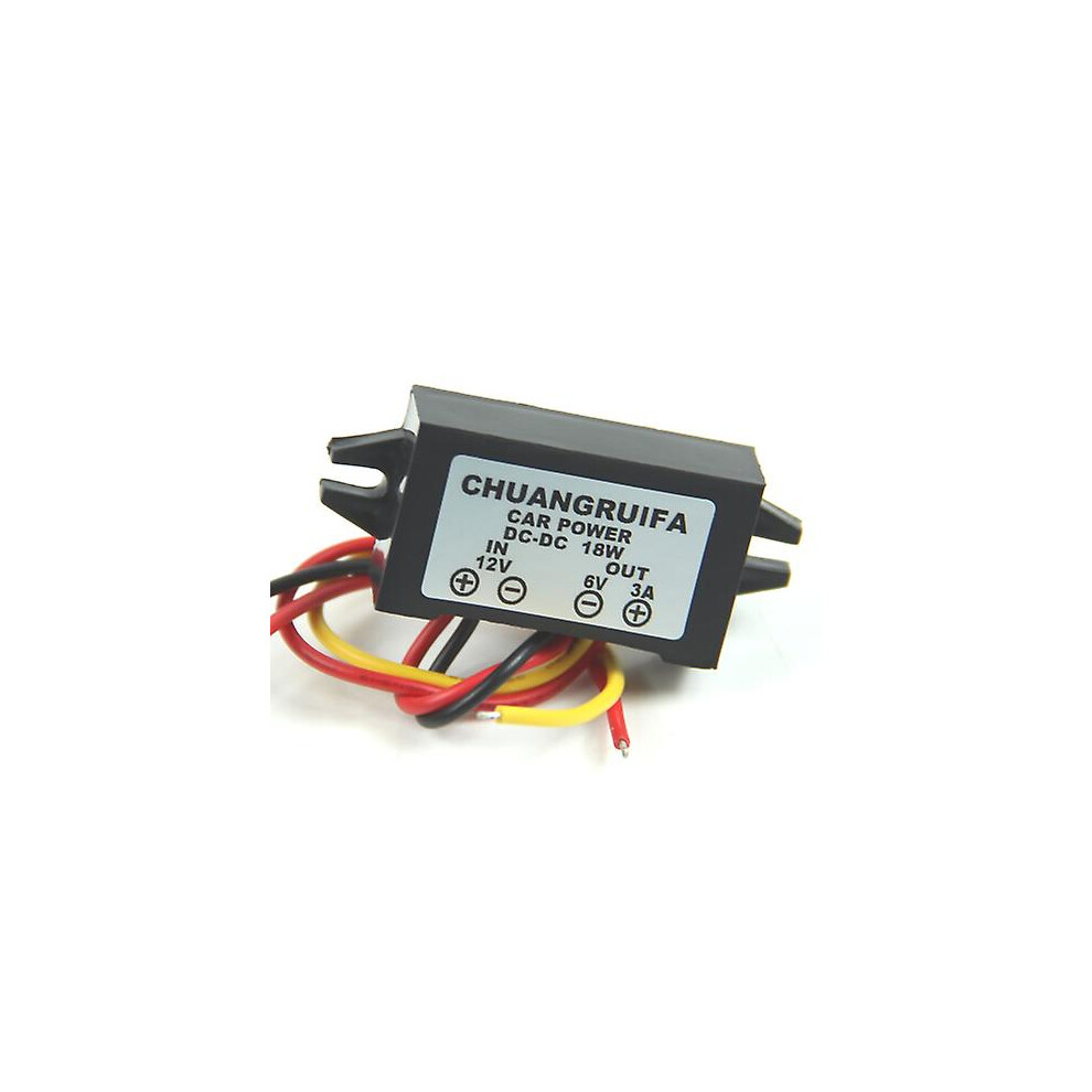 Waterproof Converter 12V Step Down To 6V 18W Max 3A Dc/Dc Power Supply New 9017356395552