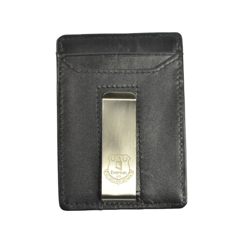 Everton Leather Money Clip Wallet