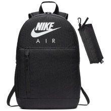 (BA6032-010 Black) NIKE Air Backpack Black Lap Top School Travel Bag